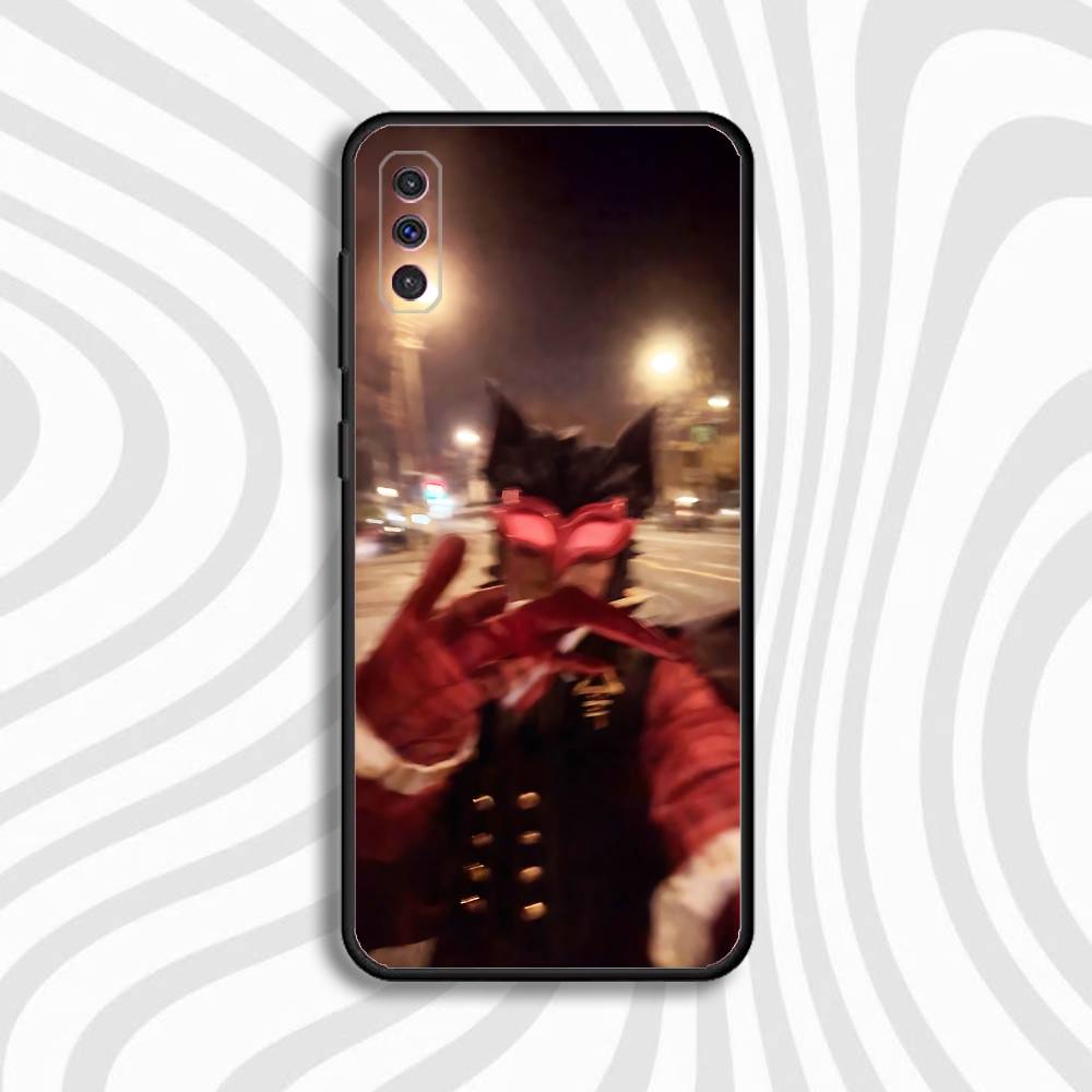 N-Nosferatu Vampire Goth Phone Case For Samsung S10,S21,FE,S21,Note 20,S26,S25,S24,S23,Ultra,S9,22,Plus Soft Silicone Black Case