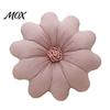 Stuffed Flower Shaped Pillow Round Throw Pillow, 16 Inch Decorative Cushion, Soft for Living Room Shape Sofa Couch Bed Chair Velvet Pillows