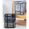 Extra Large Foldable Clothes Hamper Space Saving Foldable Nylon Laundry Basket with Reinforced Carry Handle