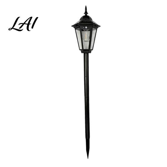 Energy Saving Outdoor Light Solar Vintage Garden Stake Light Motion Sensor Pathway