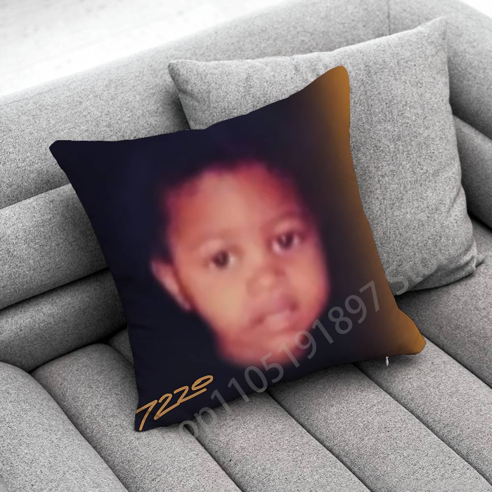 L-Lil Durk Deep Thoughts Throw Pillow Case For 50cm 30cm 55cm 45*45cm 40cm Square Bed Pillowcase Cover