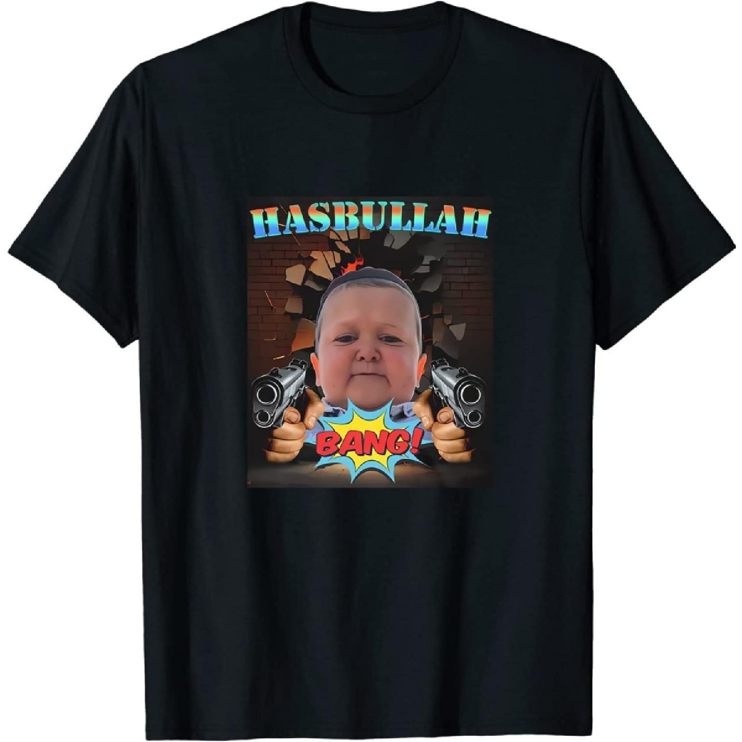 YBAB Funny Hasbullah Bang Unisex Shirt, Hasbulla Homage Shirt, Hasbulla T Shirt S