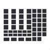 Non Slip Furniture Pads Parts Chair Leg for Home Hardwoods Floors Table Round 40pcs