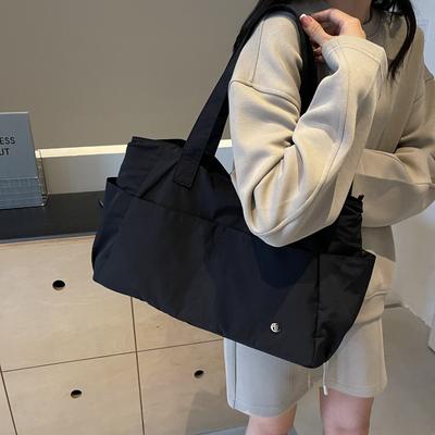 Freizeittasche Damen Große Umhängetasche Große Tasche Japanischer Leichter Wind Lässige Tragbare Schüler Schultasche Pendler