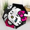 1pc Sanrio Umbrella Portable Folding Umbrella Iron Frame Hole Bone Structure Outdoor Home Umbrella