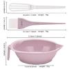 Hair Dyes Coloring Kit Hair Dyes Bowl Brush and Whisk Set Hair Color Bowls,Hair Color Mixer DIY Hair Dyes Tools Salon
