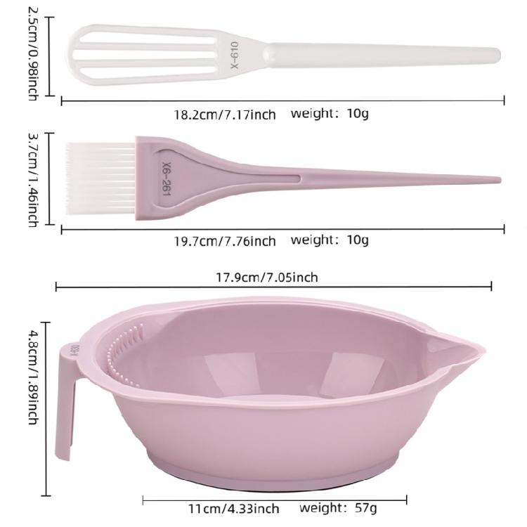 Hair Dyes Coloring Kit Hair Dyes Bowl Brush and Whisk Set Hair Color Bowls,Hair Color Mixer DIY Hair Dyes Tools Salon