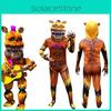 Five At Nights Freddys Childrens Cosplay Costume Halloween Masquerade Suit