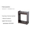 12-Hole Freestanding Billiard Cue Rack