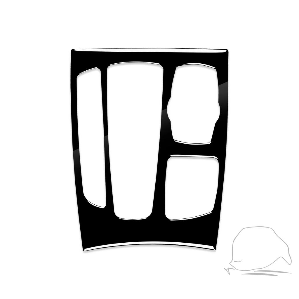 For BMW X5 X6 F15 F16 2014 2015 2016 2017 Gear Shift Panel Frame Cover Sticker Trim Car Styling Accessories Interior