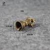 Copper Brass Buddhist Vajra Bell Key Handmade Home Decor Ornaments Crafts Copper Miniatures Bell Figurines Desktop Decoration