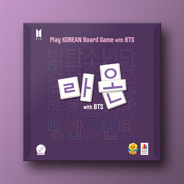 

Раон с корейской настольной игрой BTS