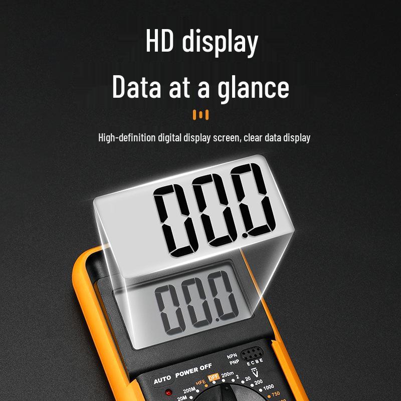 9205 Auto Digital Multimeter: Multifunctional, Intelligent, Anti-Burn, with Auto Shutdown for Household Electrical Repairs.