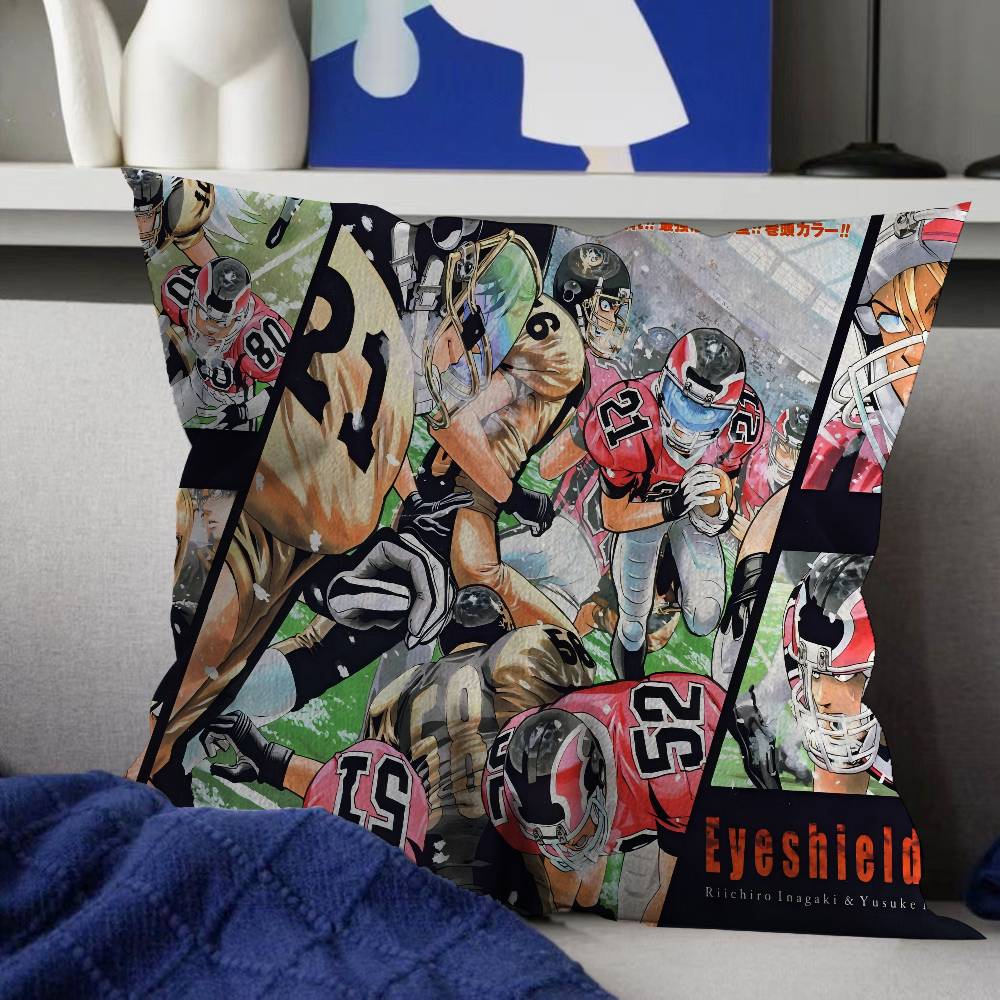 Eyeshield 21 Pillow Gifts Home Office Furnishings Bedroom Sofa Car Cushion Cover Case 45x45cm