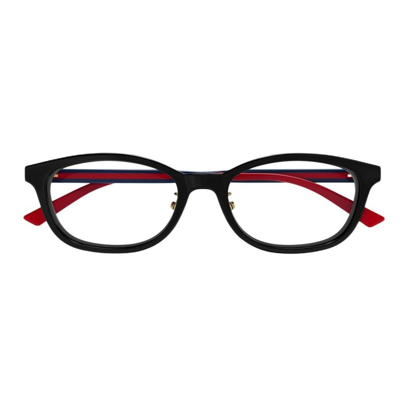 Gucci optical glasses [Available prescriptions] Simple design Black 53 in original box and bag (new and old versions of glasses case are random)