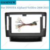 10 Inch Car Frame Fascia Adapter For Toyota Alphard Vellfire 2008-2015 Android Radio Dash Fitting Panel Kit