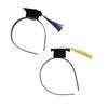Graduation Season Mini Doctor Hat Small Graduation Hat Graduation Headband  Graduate Photo Prop