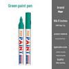 Stylo Peinture Imperméable à Séchage Rapide 2 mm pour Retouches sur Pneus - Résistant à la Décoloration Noir et Blanc