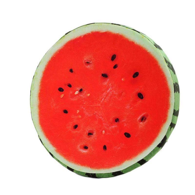 16" Fruit Design Couch Chair Pillow With Removable Cover And Soft Cushion