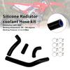 Silicone Radiator Coolant Hose Kit Fit For Honda CRF450R RX RWE 21-25 Black