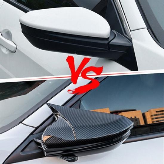 Mirror Cap Rearview Cover For 10th Gen Honda Civic 2016 2017 2018 2019 2020-2021