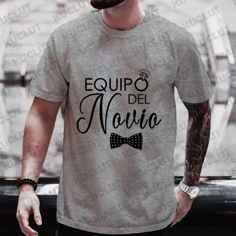 Spanish Bachelor Stag Party T Shirt Boyfriend Single Farewell Tees Best Man Groomsman Tops Team Groom Wedding Evg T-shirts