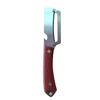 Vegetable Peeler with Wooden Handle Stainless Steel Blade Bottle Opener Non-Slip Grip Fruit Peeler for Potatoes Carrots Fruits