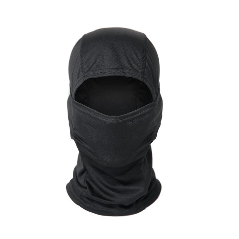 

Magic Headscarf Four Seasons Outdoor Riding Mask Windproof Sunscreen Breathable Quick Drying Versatile Scarf One Size чёрный