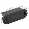 2PCS Plastic Battery Cover Box Black Color Guitar Battery Case  For 9V Battery
