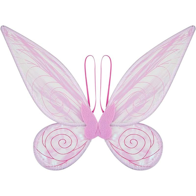 Slavnostní večírek oslnivé motýlí křídlo Halloweenská víla kostýmová rekvizita