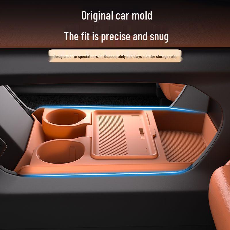 Compatible with 25 Jetour Dasheng Models: Silicone Car Console Organizer Storage Box.