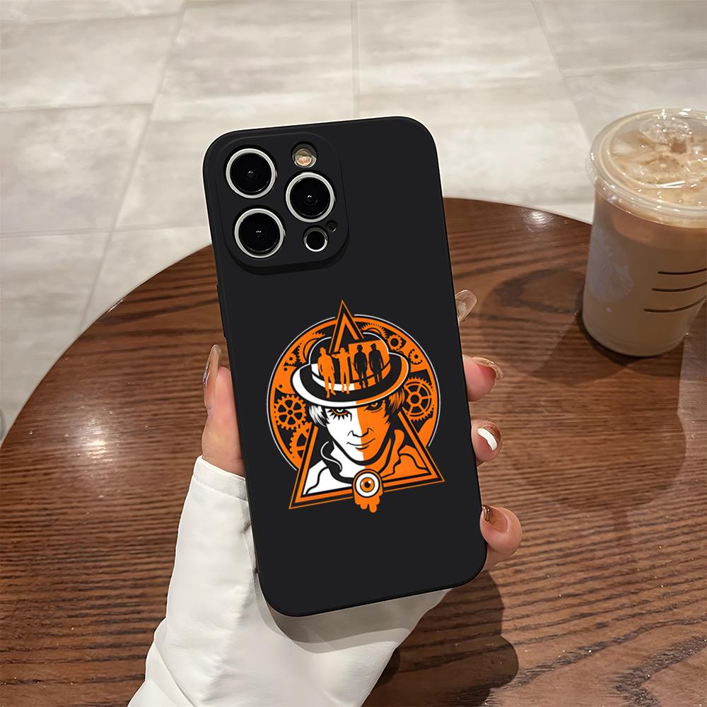 Clockwork Orange Phone Case For Iphone 17 Pro Max 16 Pro Max 15 Pro 14 Plus 13 11 12 Xr X Xs Back Cover