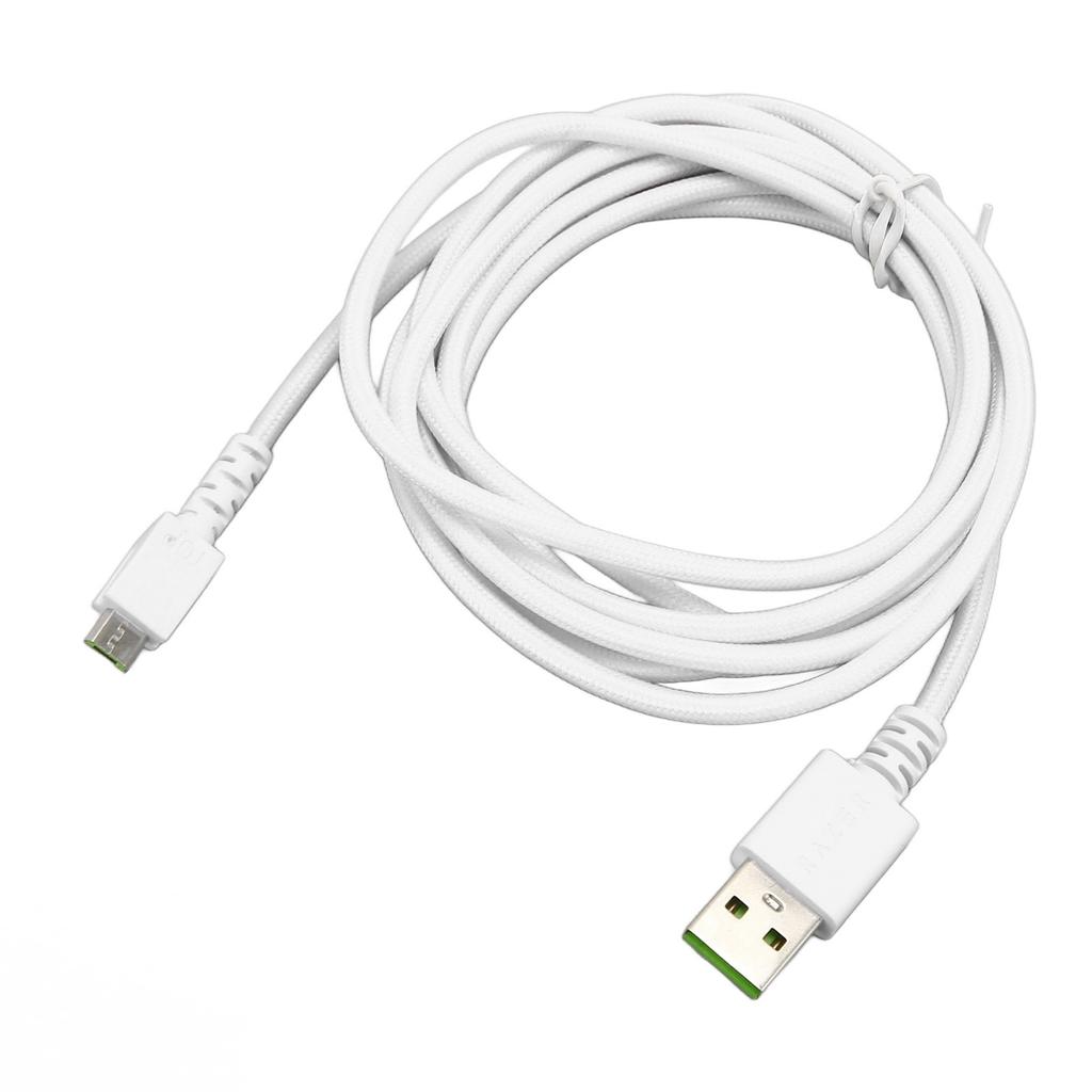 USB Mouse Charging Cable Weaved Wireless Gaming Mouse Charging Cord for Naga Pro DeathAdder V2 Pro