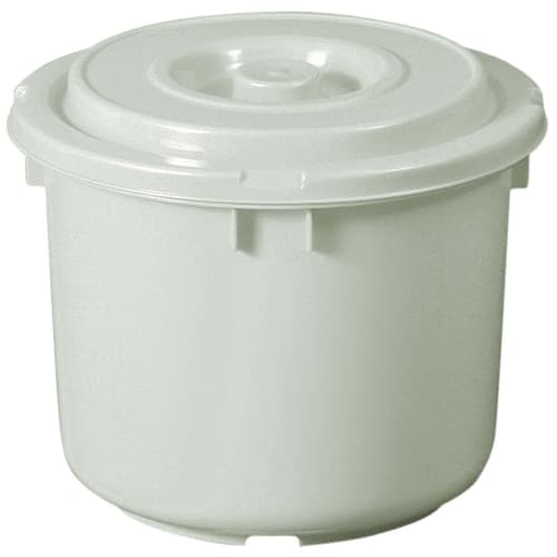 TONBO Shinki Gosei Pickle Container with Lid, Type 10, Gray, Diameter 30cm x Height 24cm, Made in Japan