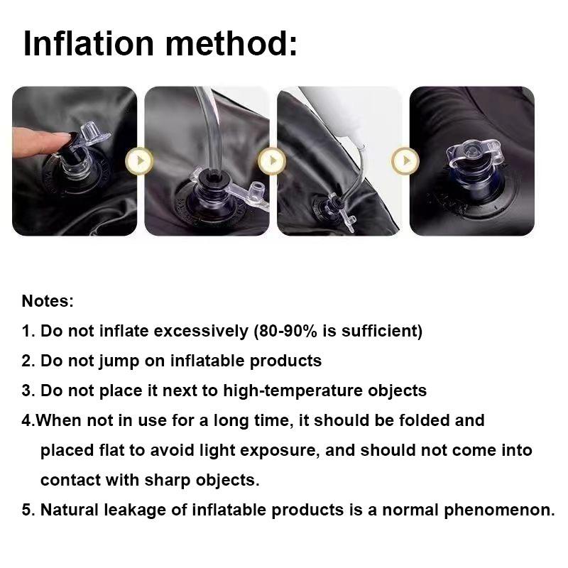 Nafukovací šamponovací umyvadlo z PVC, rychle nafoukne a vyfoukne, umyvadlo na vlasy pro těhotné ženy, starší ženy, nová přenosná šamponová podložka