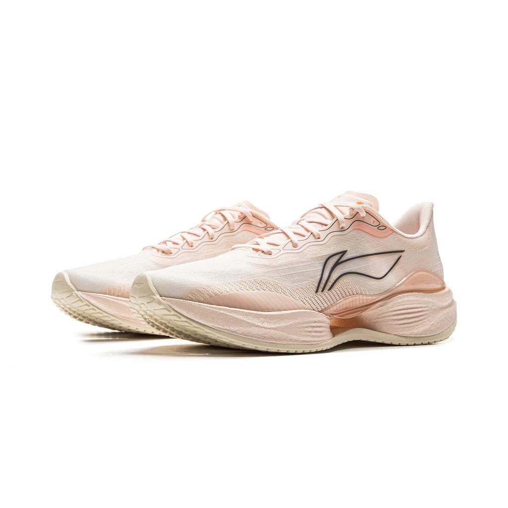 Li Ning Super Light 22 Running Shoes Women's Low Top Light Orange Petal ARBV002-61