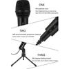 Portable  Handheld Mic Machine Home Party Birthday tphone Widely Use  Vocal Presentation Round Filter