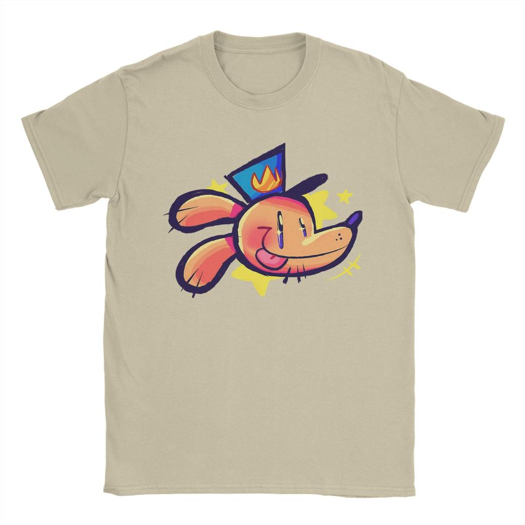 Movie Kid Adventure Animation Funny TShirt for Men Dog Man 100 Cotton Tees Round Collar Short Sleeve T Shirts Gift Clothing