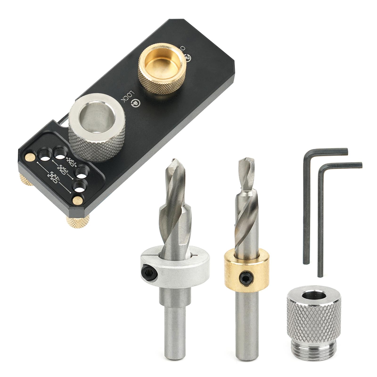 

Направляющая для сверления алюминиевого профиля с ползунками, зенковочное ступенчатое сверло, вертикальный пробойник для алюминиевых профилей 20 30 40