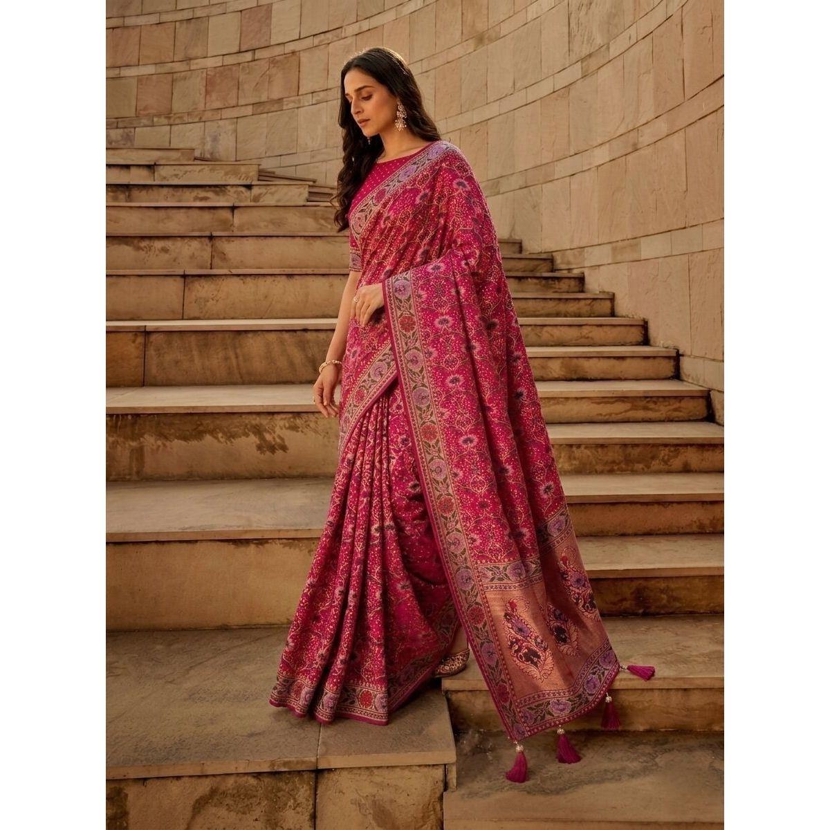 New Launch Wedding Special Soft Khadi Georgette Saree