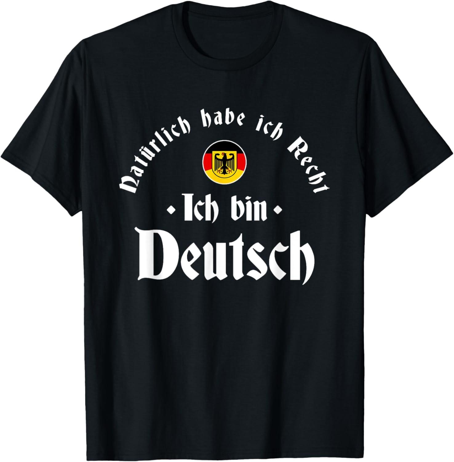Ich bin Deutsch - Funny Germany Roots German Heritage T-Shirt S разноцветный