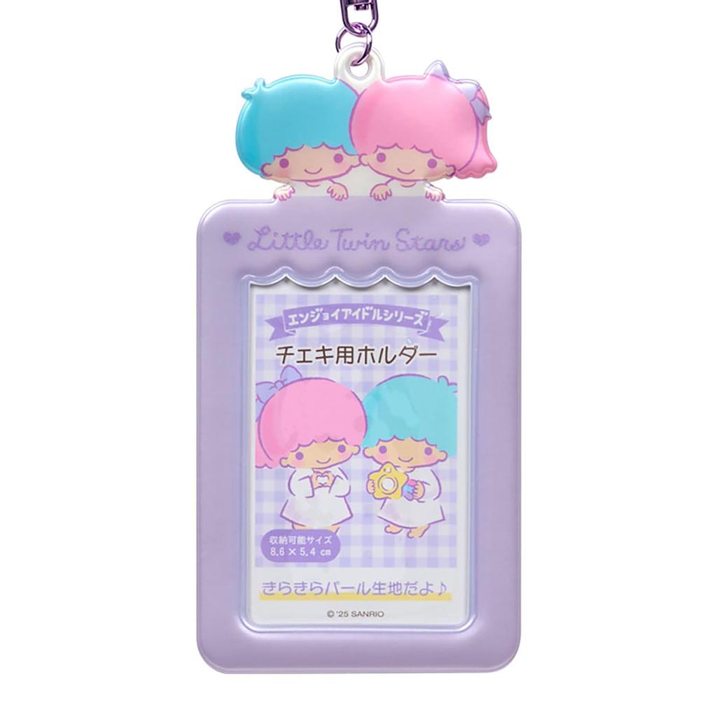 Sanrio Instax Holder (Enjoy Idol) Little Twin Stars Kiki Lala PVC/Steel Storage Size: Approx. 5.4 X 8.6cm Card Case 493996