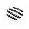 4/8/16Pcs Car Door Edge Guards Molding Protection Strip Scratch Protector Adhesive Anti-Collision Sticker For Vehicle Exterior