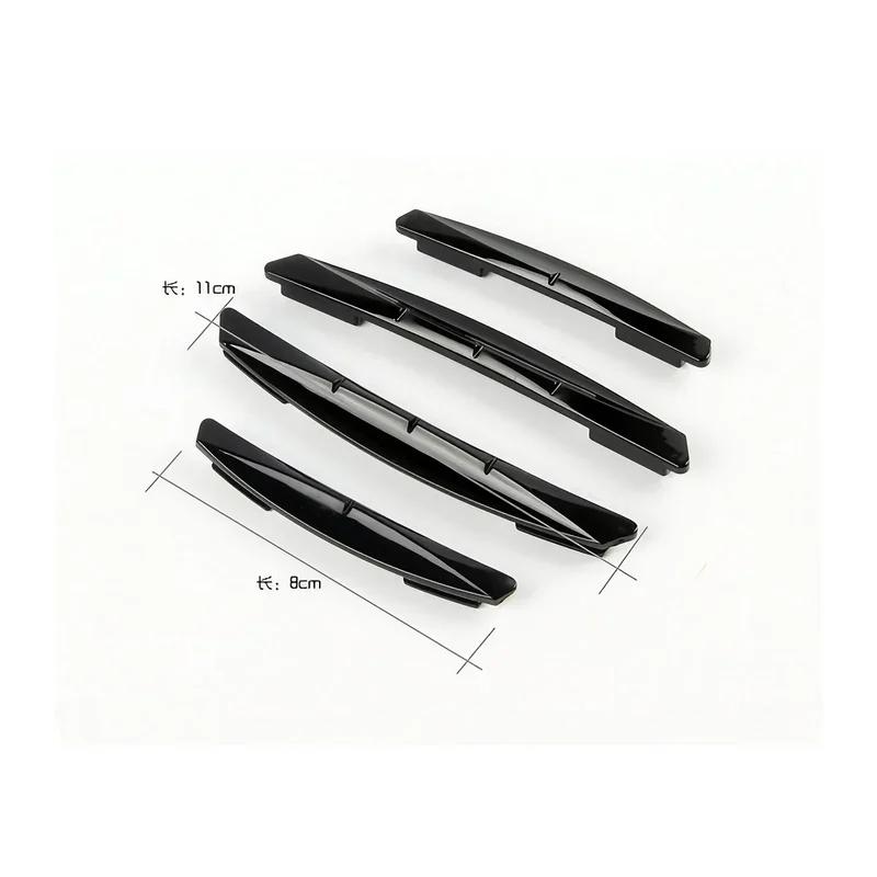4/8/16Pcs Car Door Edge Guards Molding Protection Strip Scratch Protector Adhesive Anti-Collision Sticker For Vehicle Exterior