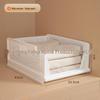 Drawer-Style Layered Wardrobe Dividers: Customizable Bedroom Storage Solution