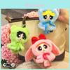 Flying Girls Powerpuff Girls Plush Keychain With Soft Pp Cotton For Kids And Collectors