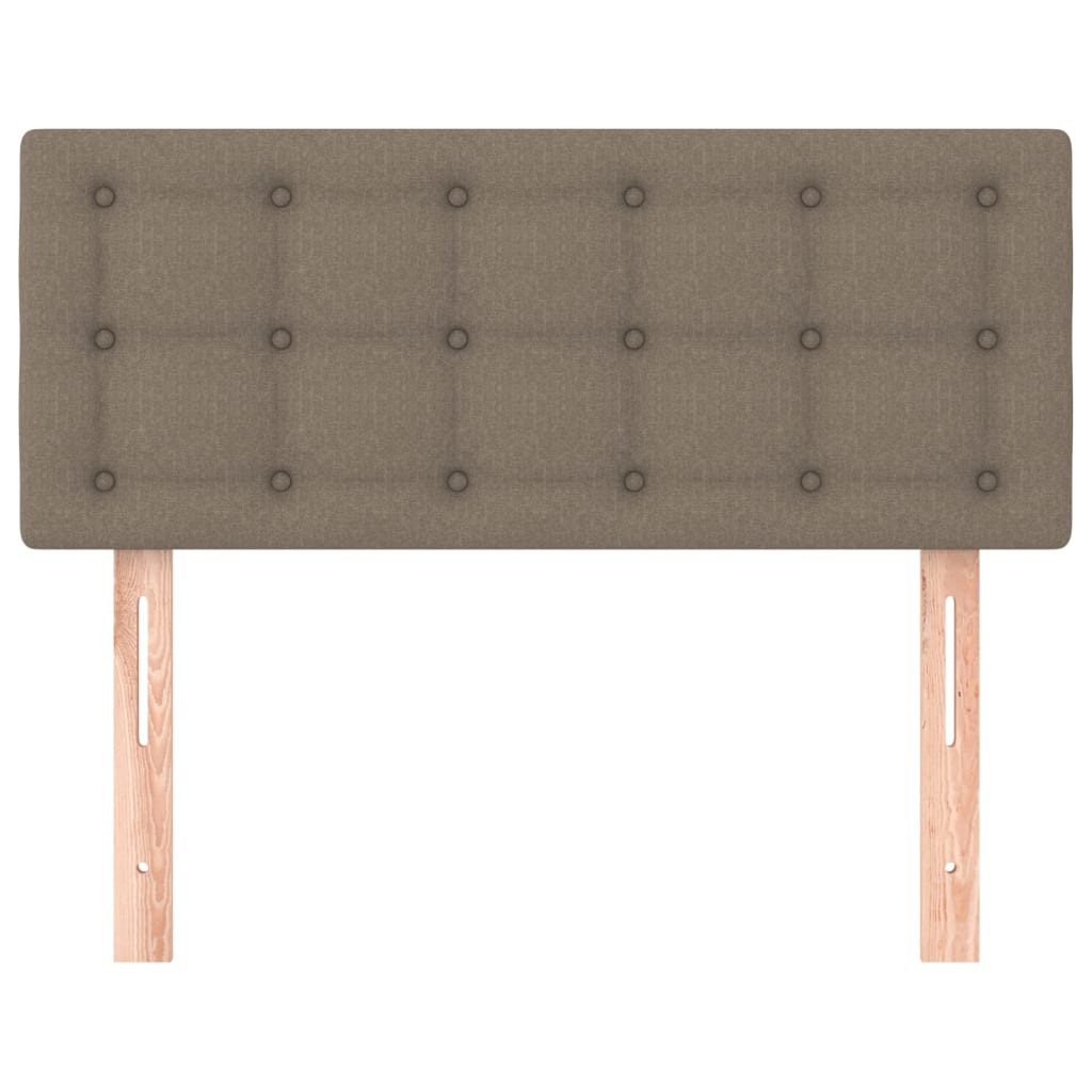 Vidaxl Zagłówek Do Łóżka, Taupe, 90X5X78/88 Cm, Tkanina