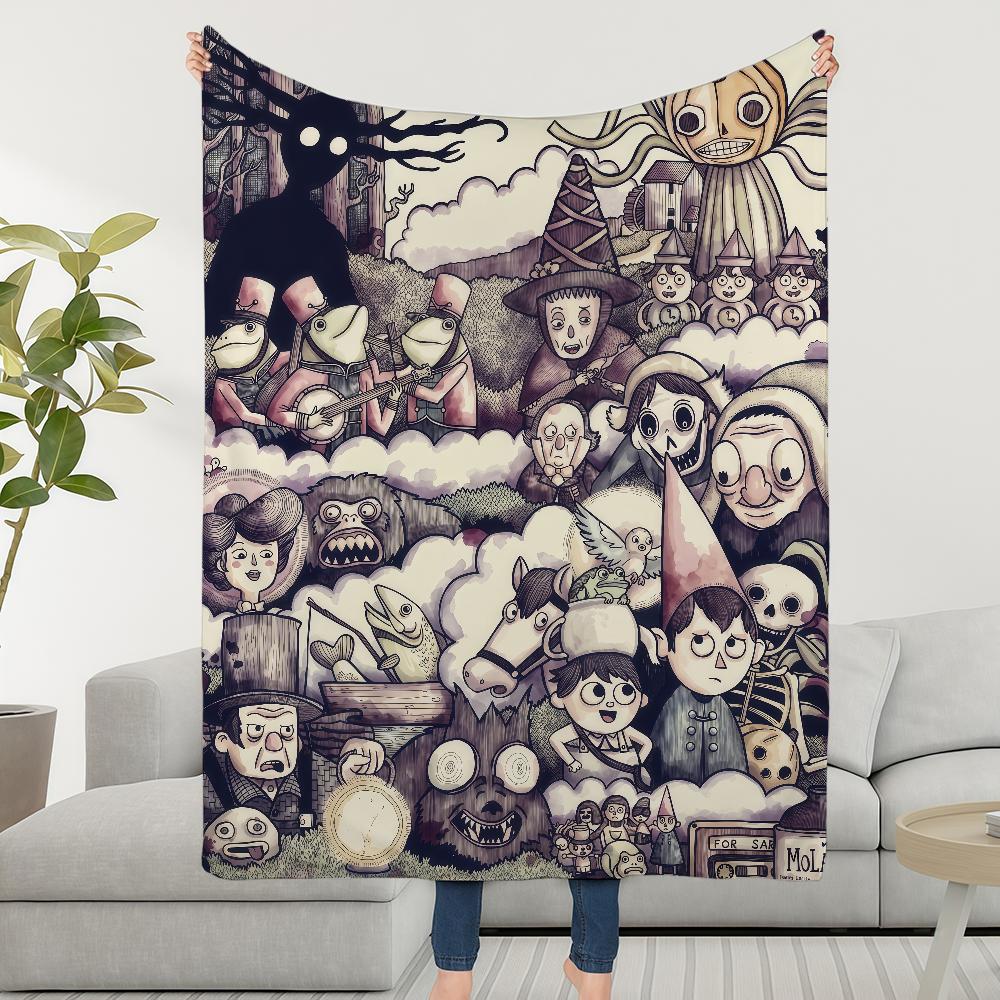 O-OverS Blanket Throw Super Cosy Plush Wall G-GardenS Living Room Sofa Couch Childish The Birthday Gifts