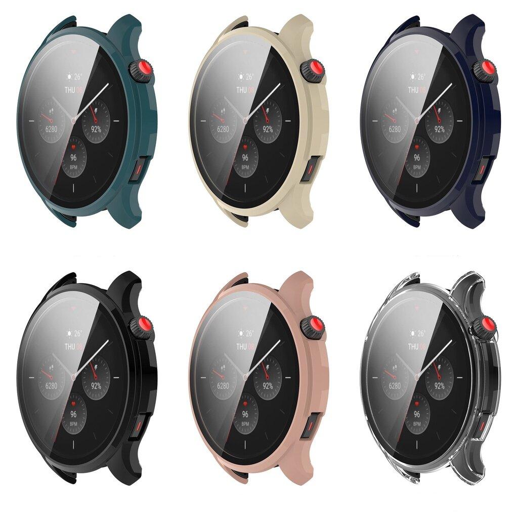 Hard Edge Shell For Amazfit GTR Mini A2174 Protective Cover Tempered Film Protector Case For Amazfit Gtr4 3pro Accessories