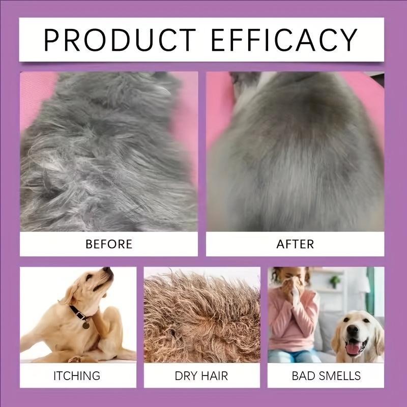 Pet Soothing Hair Conditioner Lavender Natural Cat and Dog Care Deodorizing Moisturizing Pet Products Sensitive Skin